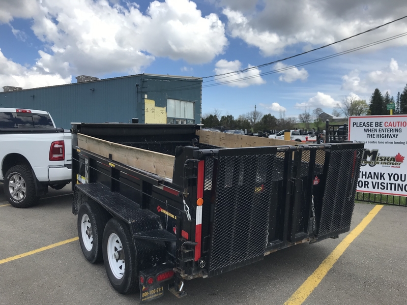 Cargo, Utility Trailers  2022 Miska 5 Ton Contractor Dump Trailer Photo